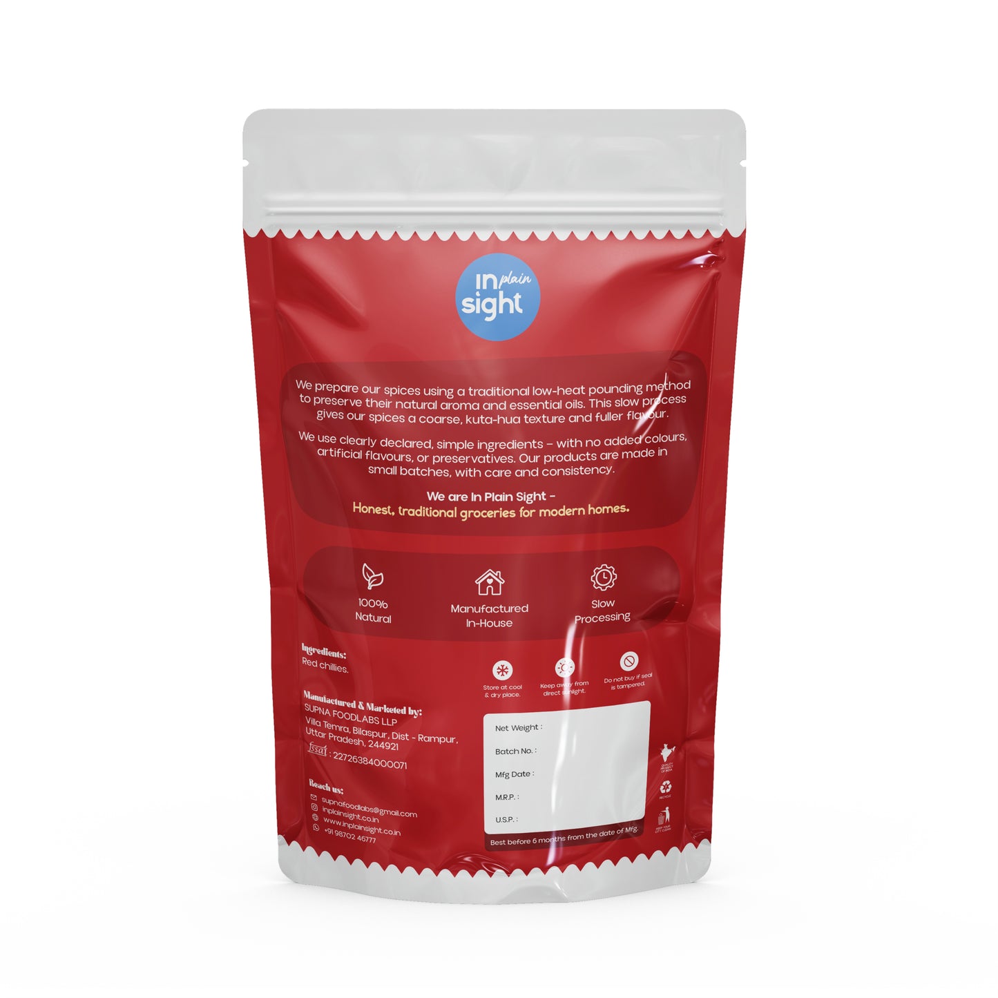 South Indian Red Chilli Powder