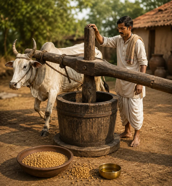 Wood-Churn Pressing