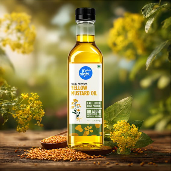 Cold Pressed Yellow Mustard Oil