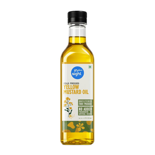 Cold Pressed Yellow Mustard Oil